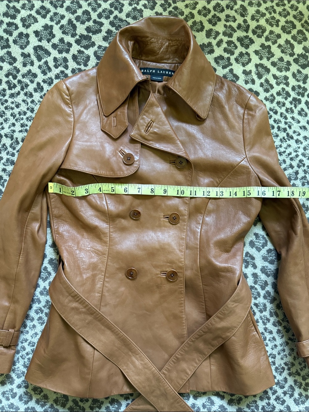 Ralph Lauren Black Label Lambskin Jacket - Picture 10 of 12
